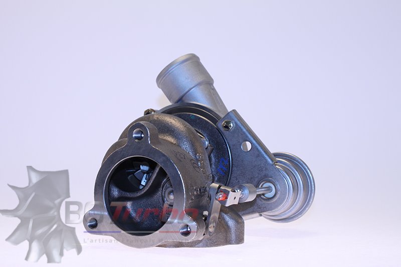 TURBO - HYBRIDE - &nbsp;NEUF OE PRÉPARÉ EN FRANCE &nbsp;- STAGE2 - 0 - 6+6 pales - MFS PERFORMANCE K380Diamètre admission - Ind : 37,84 mm / Exd : 50,96 mm / Angle : 30°
