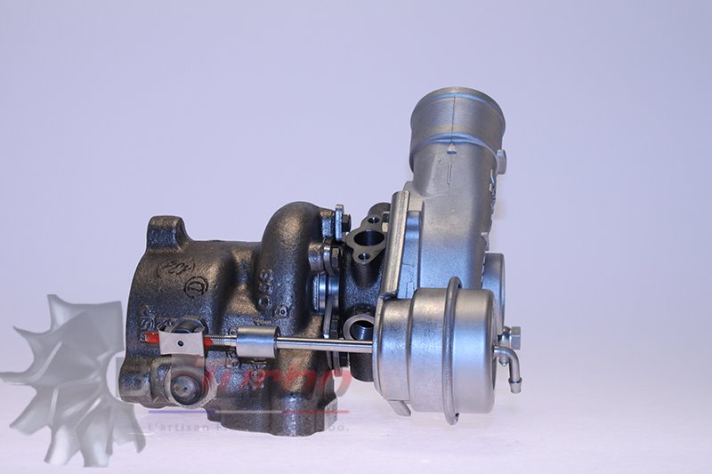 TURBO - HYBRIDE - &nbsp;NEUF OE PRÉPARÉ EN FRANCE &nbsp;- STAGE2 - 0 - 6+6 pales - MFS PERFORMANCE K380Diamètre admission - Ind : 37,84 mm / Exd : 50,96 mm / Angle : 30°
