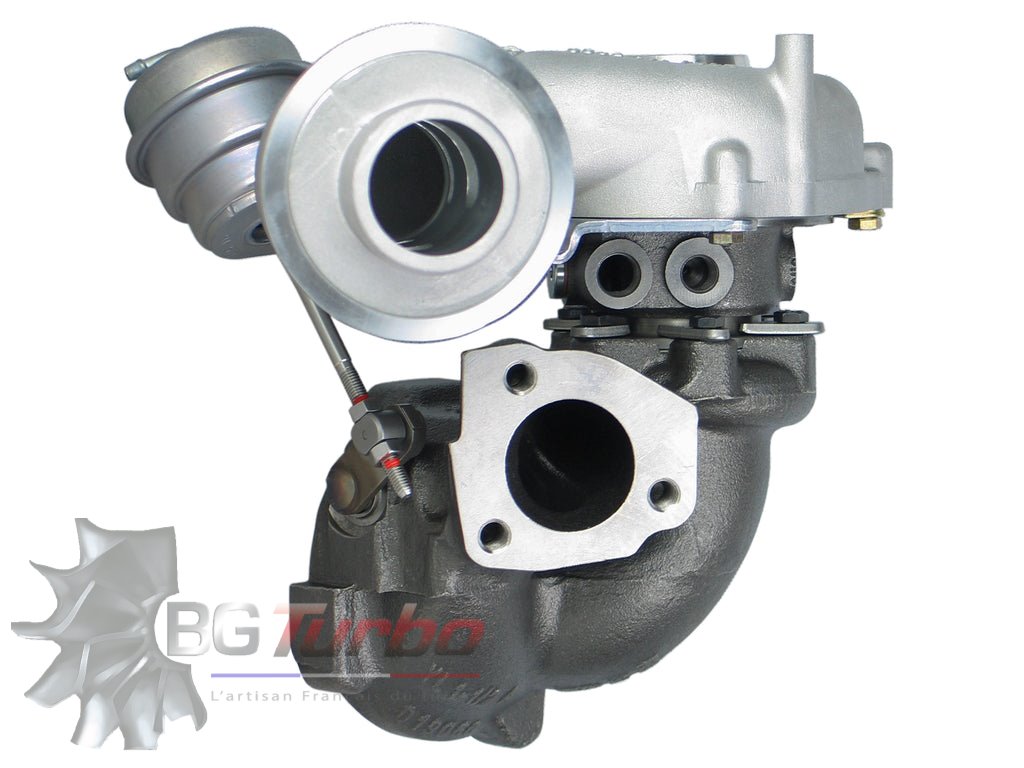 TURBO - HYBRIDE -  NEUF OE PRÉPARÉ EN FRANCE  - STAGE2 - K03 - 6+6 pales - MFS PERFORMANCE K429Diamètre admission - Ind : 39,3 mm / Exd : 56,08 mm / Angle : 30°
