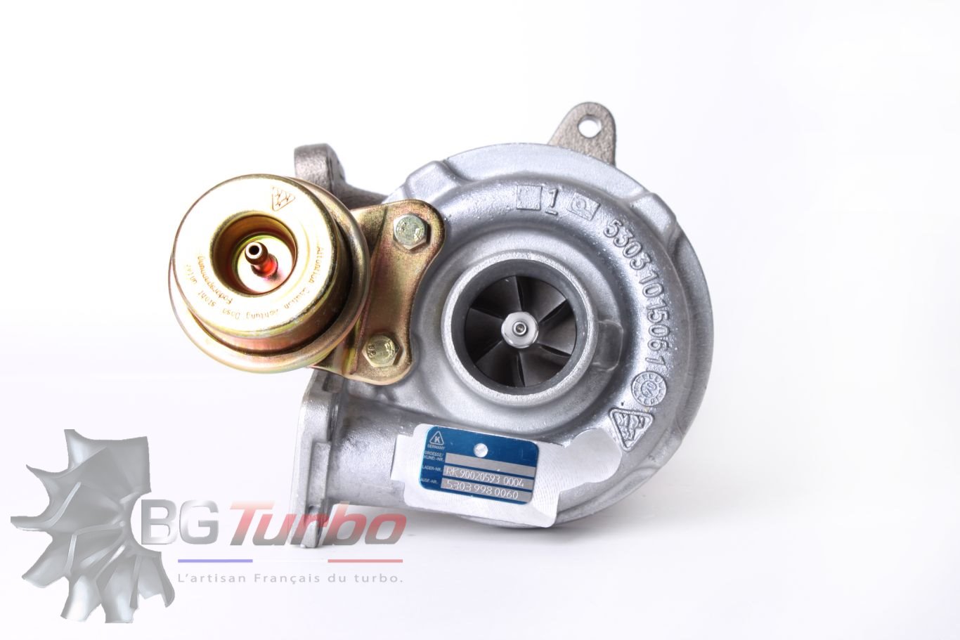 TURBO BORGWARNER K03 RECONDITIONNÉ EN FRANCE - MERCEDES BENZ A170 CLASS A OM668 DE 1,7 L 95 CV - 53039700060
