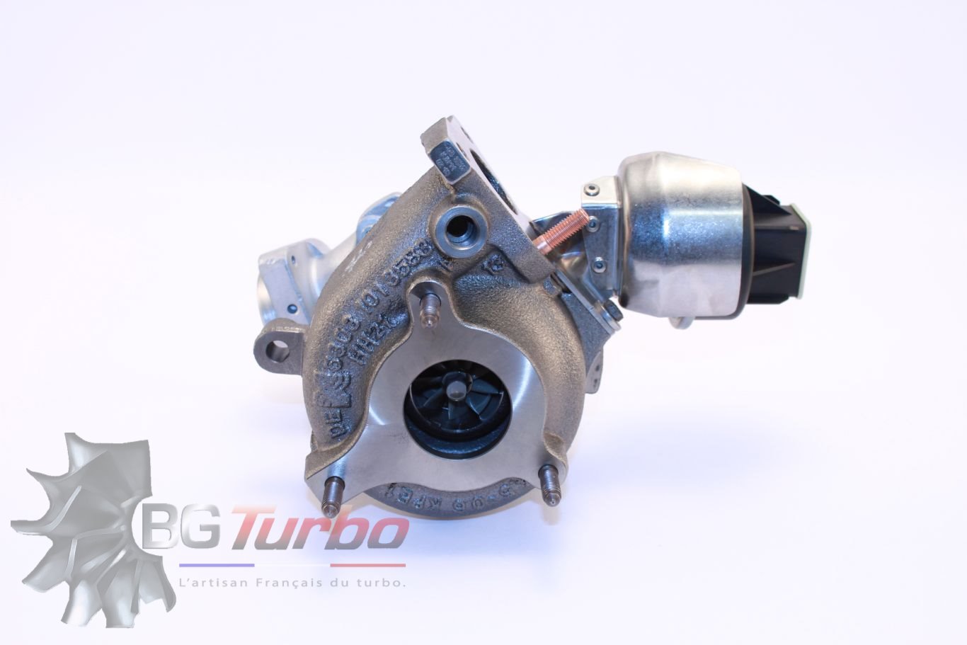 TURBO - HYBRIDE -  NEUF OE PRÉPARÉ EN FRANCE  - STAGE1 - K03 - 6+6 pales - MFS PERFORMANCE K3B4Diamètre admission - Ind : 36,96 mm / Exd : 46 mm / Angle : 14.8°
