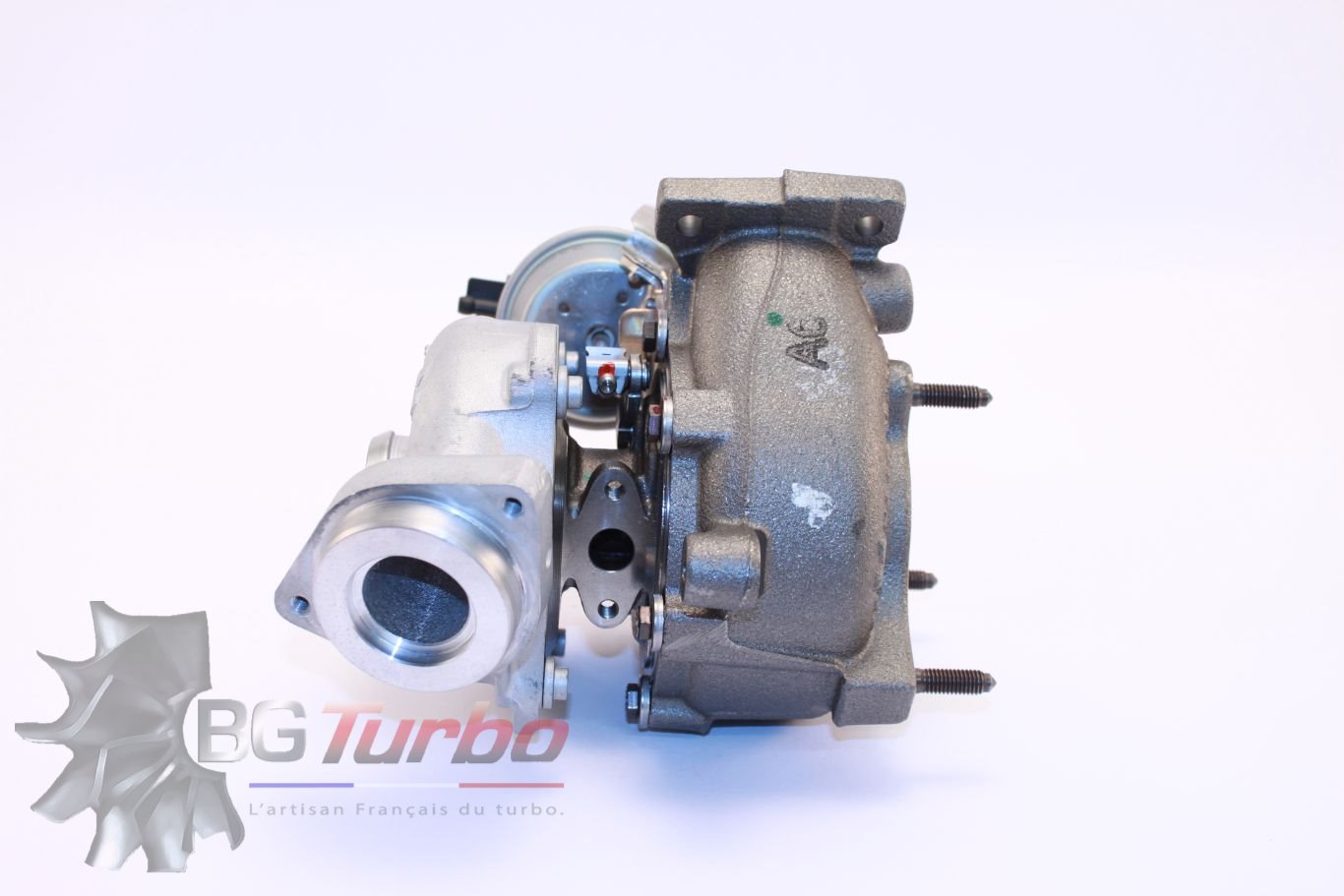 TURBO - HYBRIDE -  NEUF OE PRÉPARÉ EN FRANCE  - STAGE1 - K03 - 6+6 pales - MFS PERFORMANCE K3B4Diamètre admission - Ind : 36,96 mm / Exd : 46 mm / Angle : 14.8°
