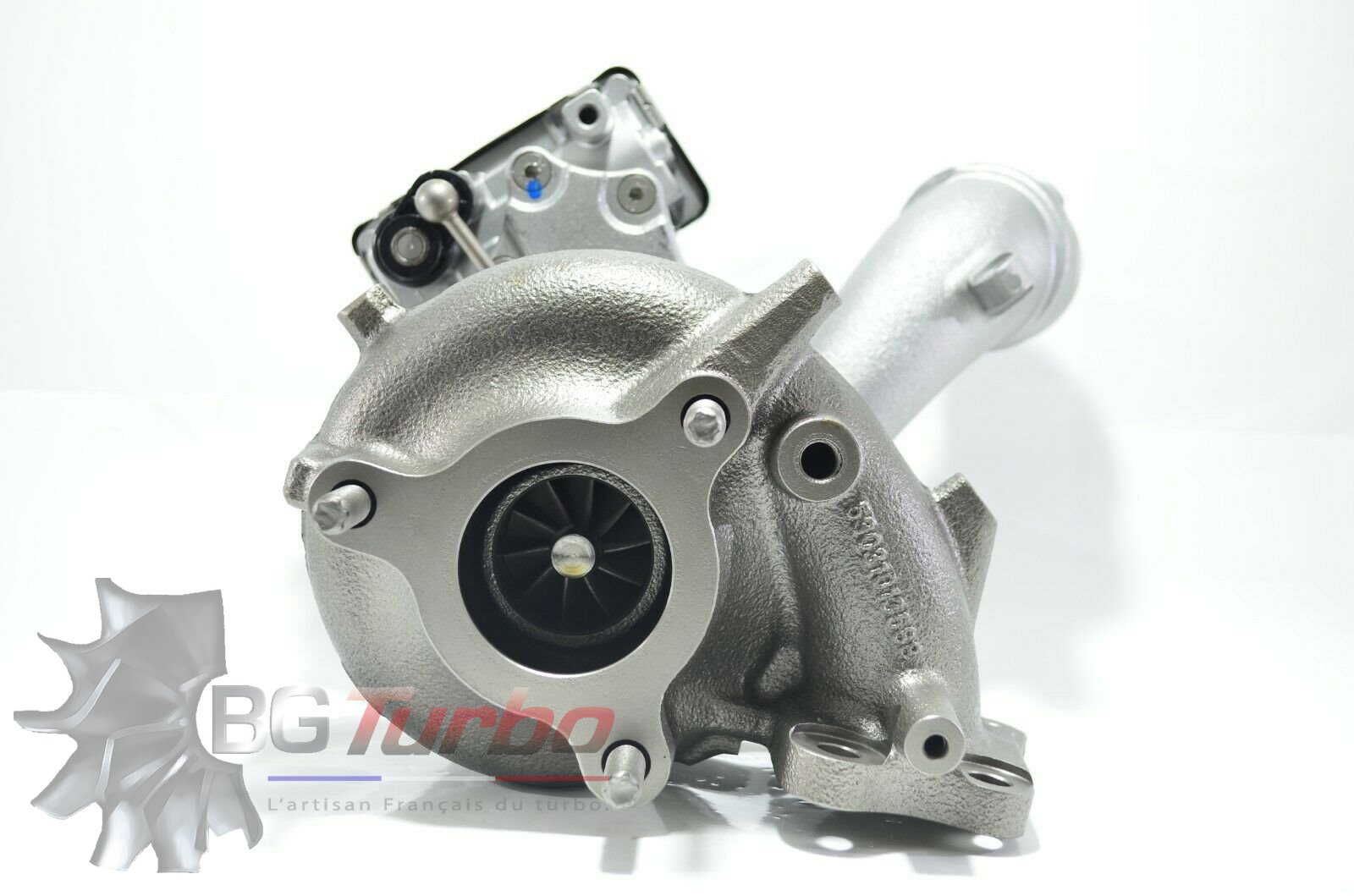 TURBO - HYBRIDE - &nbsp;E/S PRÉPARÉ EN FRANCE &nbsp;- STAGE2 - 0 - 6+6 pales - MFS PERFORMANCE K432Diamètre admission - Ind : 43,03 mm / Exd : 56,08 mm / Angle : 30°
