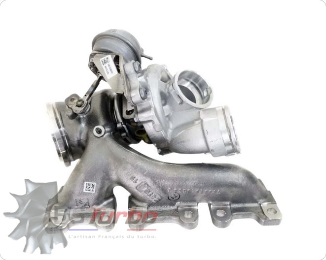 TURBOCHARGER (PRE-SERIES) PASSCAR NEUF ORIGINE PORSCHE MACAN MCT.MA ESSENCE 3 L 2014-2018 53039980610 - VL - VA AVEC LE 53039700611
