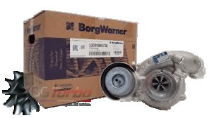 Turbo TURBO BORGWARNER K03 NEUF - PORSCHE 911 (991) &nbsp;TARGA MDC.KA DCKA 3,0 L 370 CV - TURBO GAUCHE - VA AVEC LE 53039700739 - 53039700738

