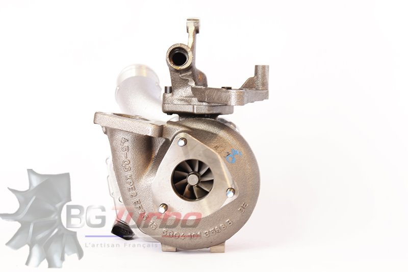 TURBO - HYBRIDE -  NEUF OE PRÉPARÉ EN FRANCE  - STAGE2 - BV50 - 6+6 pales - MFS PERFORMANCE K413Diamètre admission - Ind : 47,56 mm / Exd : 61,98 mm / Angle : 30°
