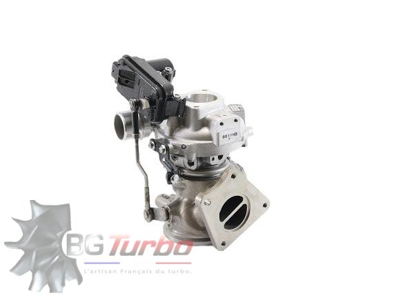 TURBO - HYBRIDE -  NEUF OE PRÉPARÉ EN FRANCE  - STAGE3 - 0 - 6+6 pales - MFS PERFORMANCE K4C5Diamètre admission - Ind : 48,5 mm / Exd : 61 mm / Angle : 30°
