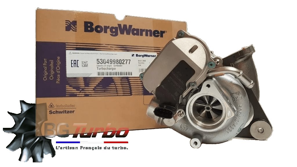 Turbo TURBO BORGWARNER BV50 NEUF - PORSCHE 911 (997) TURBO S 9A1 3,8 L 560 CV - TURBO GAUCHE - VA AVEC LE 53049700256 - 53049700255
