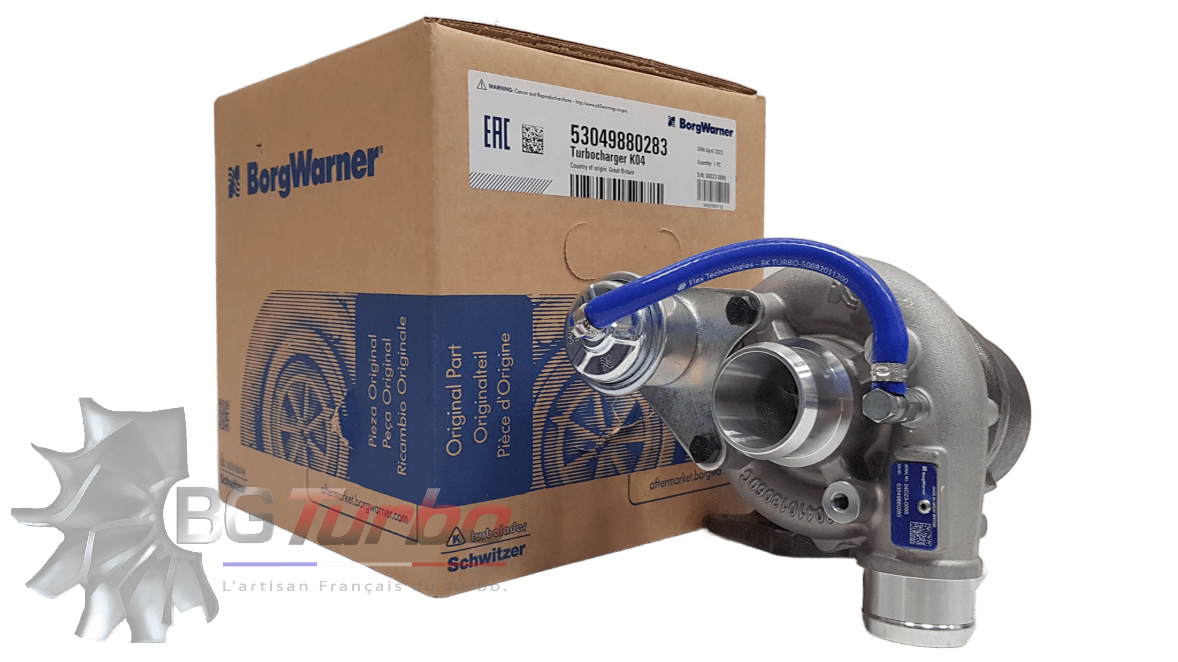 Turbo TURBOCHARGER NEUF ORIGINE DEUTZ 53049880283
