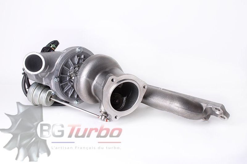 TURBO - HYBRIDE -  NEUF OE PRÉPARÉ EN FRANCE  - STAGE2 - 0 - 6+6 pales - MFS PERFORMANCE 1655
Diamètre admission - Ind : 54,20 mm / Exd : 66,56 mm / Angle : 27° - TRONQUAGE TURBINE - 53169700010
