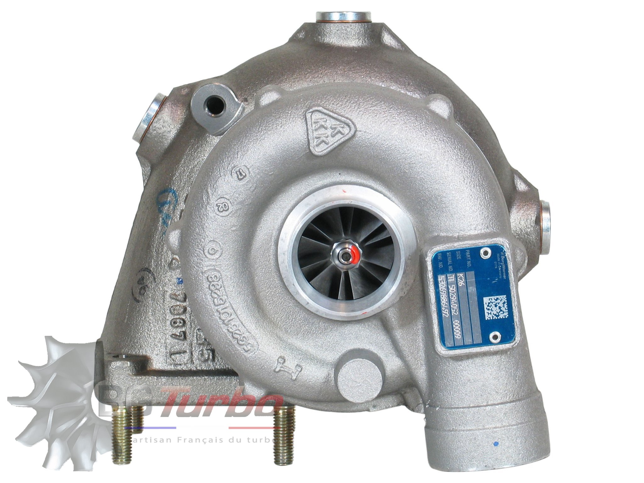 TURBO BORGWARNER K26 NEUF - VOLVO PENTA MARINE TAMD40 3,5 L 163 CV - 53269706492
