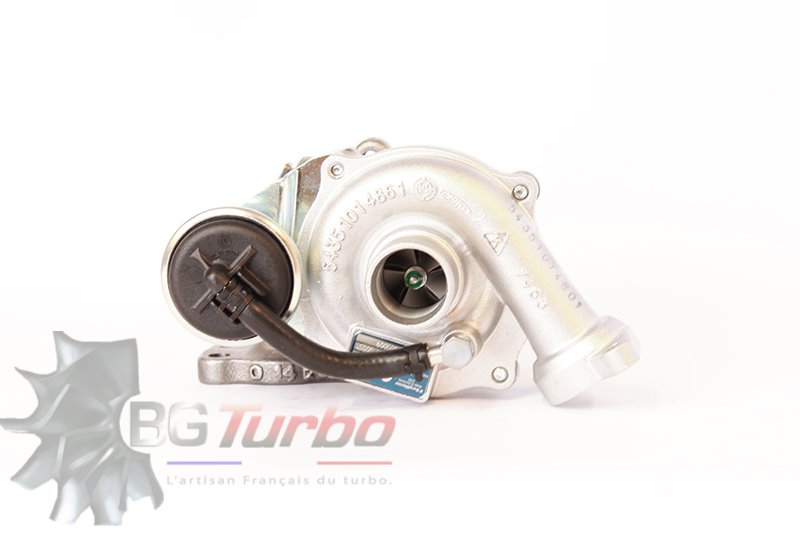 TURBO - HYBRIDE -  E/S PRÉPARÉ EN FRANCE  - STAGE2 - KP35 - 6+6 pales - MFS PERFORMANCE 3416Diamètre admission - Ind : 29,45 mm / Exd : 41 mm / Angle : 30°
