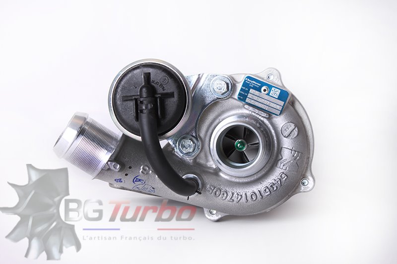 TURBO BORGWARNER KP35 RECONDITIONNÉ EN FRANCE - CITROEN PEUGEOT TOYOTA C1 NEMO BIPPER AYGO HDI 1,4 L 50 54 CV - 54359700021

