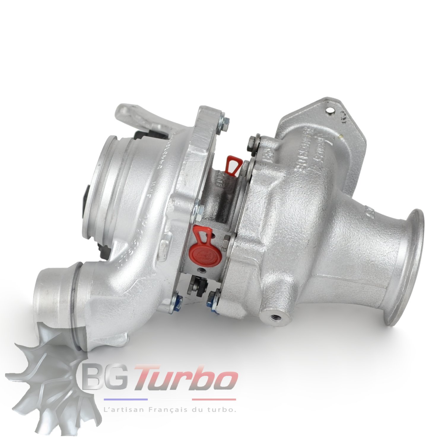 TURBO - HYBRIDE - E/S PRÉPARÉ EN FRANCE - STAGE2 - 7+7 pales - MFS PERFORMANCE 3936Diamètre admission - Ind : 31 mm / Exd : 43 mm / Angle : 30°
