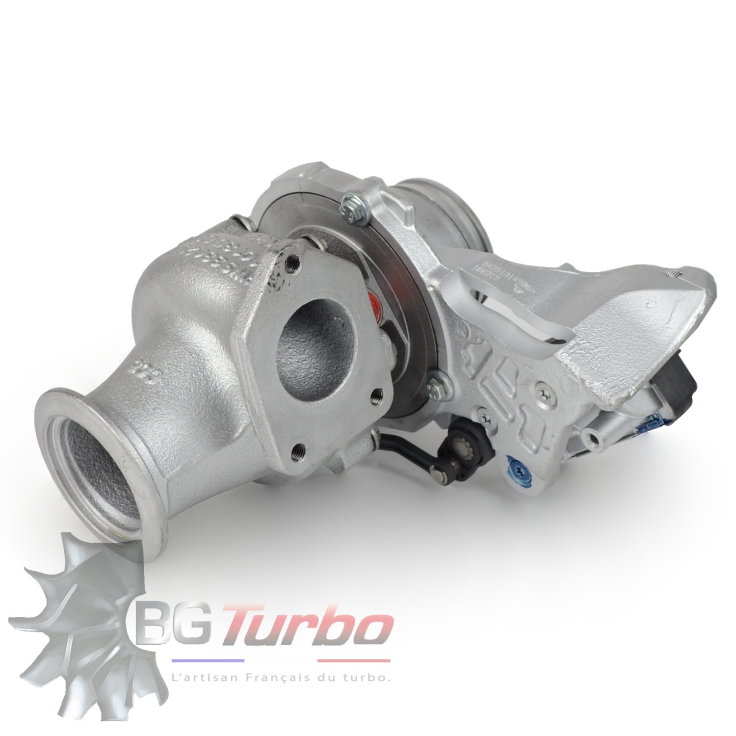 TURBO - HYBRIDE - E/S PRÉPARÉ EN FRANCE - STAGE2 - 7+7 pales - MFS PERFORMANCE 3936Diamètre admission - Ind : 31 mm / Exd : 43 mm / Angle : 30°
