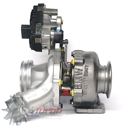 TURBO BORGWARNER BV15 RECONDITIONNÉ EN FRANCE - MINI R56 CLUBMAN COUNTRYMAN PACEMAN N47 C16 1,6 L 90 112 CV - 54359700056
