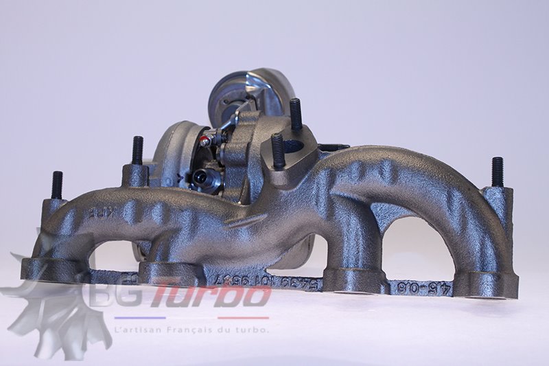 TURBO - HYBRIDE -  E/S PRÉPARÉ EN FRANCE  - STAGE1 - BV39 - 6+6 pales - MFS PERFORMANCE 3904Diamètre admission - Ind : 34,5 mm / Exd : 46 mm / Angle : 30°
