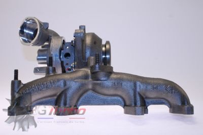 TURBO BORGWARNER BV39 RECONDITIONNÉ EN FRANCE - SEAT SKODA VW CORDOBA IBIZA FABIA POLO ATD BLS BSW 1,9 L 90 105 CV - 54399700068
