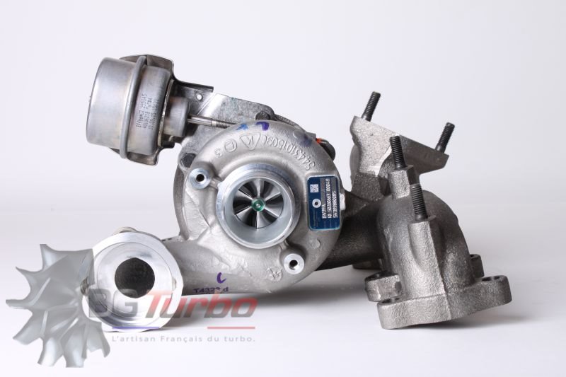 Turbo TURBO BORGWARNER BV39-046K70AL426.10AVAXC NEUF - VOLKSWAGEN FORKLIFT 1,9 L 100 CV TDI EURO 4 - 54399700085
