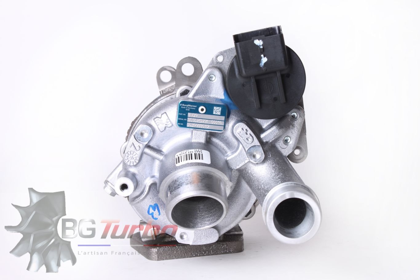 TURBO BORGWARNER BV39 NEUF - LAND ROVER RANGE ROVER SPORT TDV8 368DT 3,6 L 272 CV - 54399700112 - SE MONTE AVEC LE 54399700113
