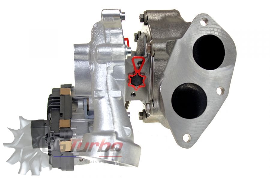 TURBO BORGWARNER BV40-1874KCB340.18AVAXC RECONDITIONNÉ EN FRANCE - BMW 3 TOURING 4 F33 5 F11 N57 D30 B 3,0 L 313 CV - 54409700026 - VA AVEC LE 53269700015

