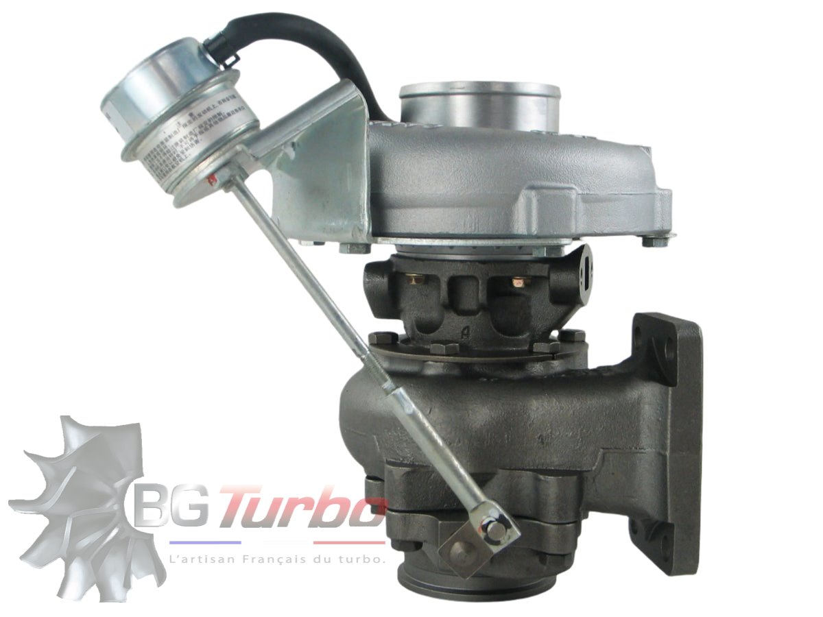 TURBO NEUF ORIGINE GARRETT TB3406 - TYPE ACTUATOR PNEUMATIC - MOTEUR DONGFENG 6BT/6CT SERIES TRUCK
