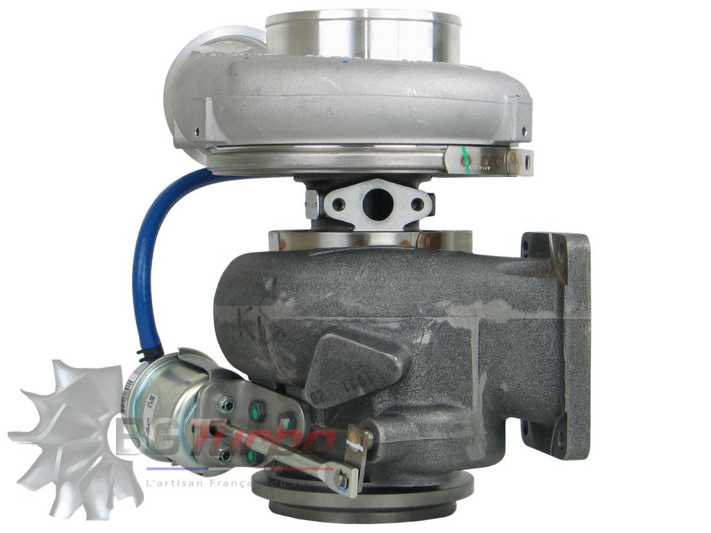 Turbo TURBO NEUF ORIGINE GARRETT GTA4202BNS - TYPE ACTUATOR PRESSURE - MOTEUR DETROIT DIESEL HIGHWAY TRUCK
