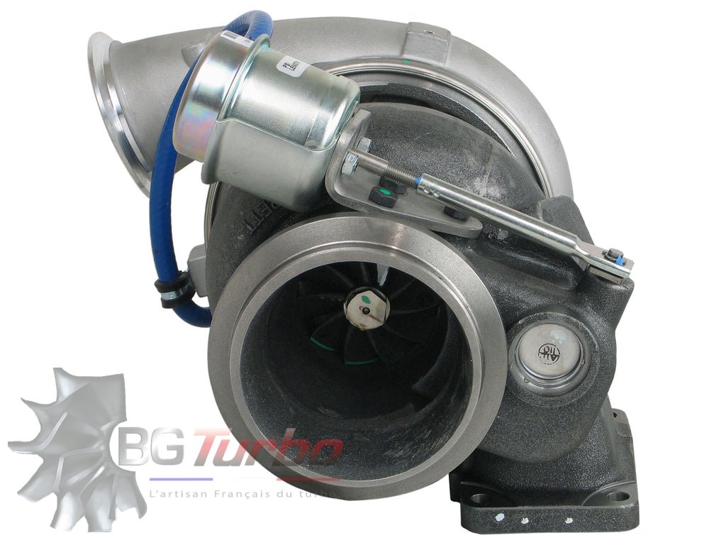 TURBO NEUF ORIGINE GARRETT GTA4202BNS - TYPE ACTUATOR PRESSURE - MOTEUR DETROIT DIESEL HIGHWAY TRUCK
