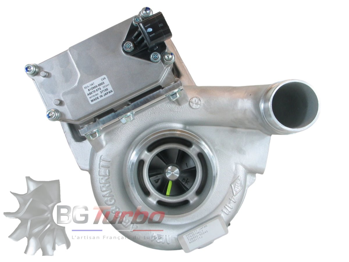 Turbo TURBO NEUF ORIGINE GARRETT GT3576VKL - TYPE ACTUATOR REA - MOTEUR HINO RANGER TRUCK
