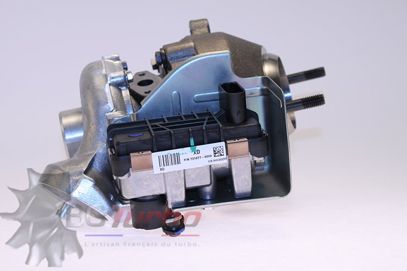 TURBO GARRETT GT1749V ORIGINAL REMAN - BMW SERIE 3 320 D 320D M47 TUD20 2,0 L 150 L - 731877-0010
