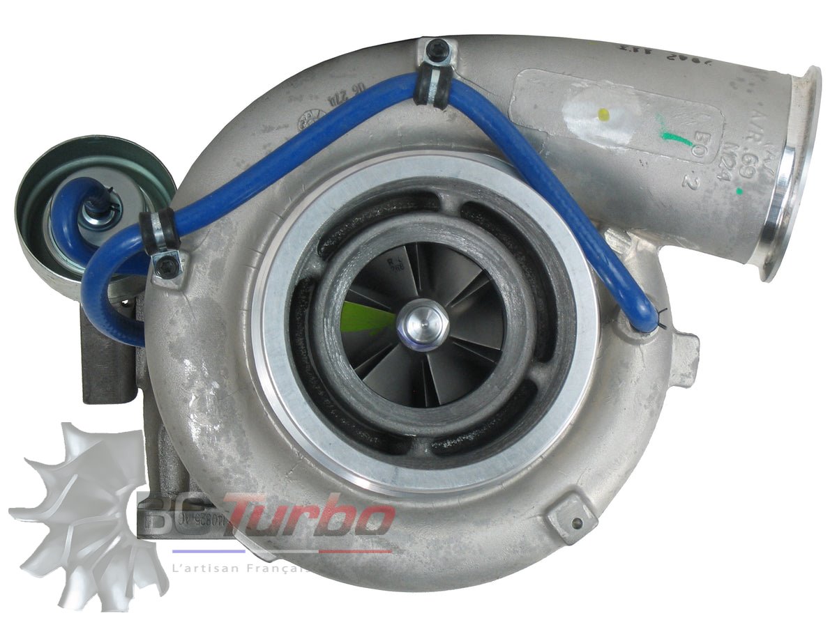 Turbo TURBO NEUF ORIGINE GARRETT GTA5008 - TYPE ACTUATOR PRESSURE - MOTEUR CV OFF HIGHWAY
