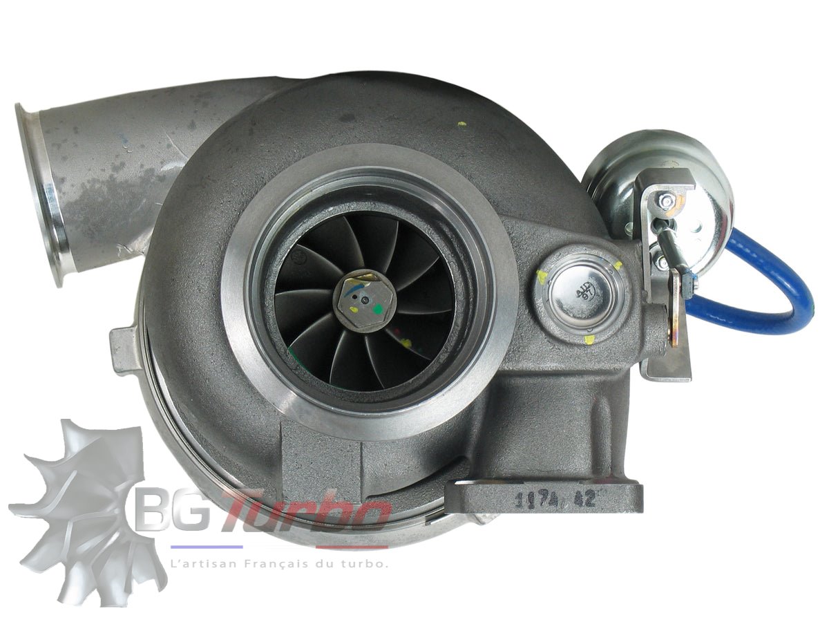 TURBO NEUF ORIGINE GARRETT GTA5008 - TYPE ACTUATOR PRESSURE - MOTEUR CV OFF HIGHWAY
