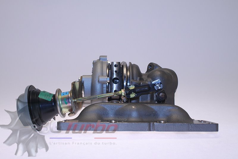 TURBO NEUF ORIGINE GARRETT GT1238SZ - TYPE ACTUATOR PNEUMATIC - MOTEUR SMART ROADSTER BRABU
