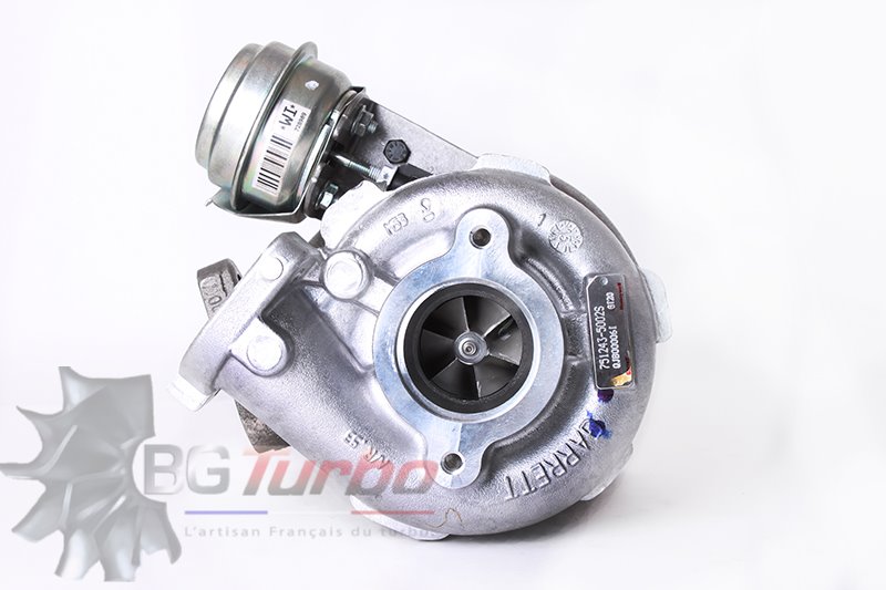 TURBO - HYBRIDE -  E/S PRÉPARÉ EN FRANCE  - STAGE2 - 0 - 6+6 pales - MFS PERFORMANCE 25G2Diamètre admission - Ind : 41,88 mm / Exd : 59,48 mm / Angle : 0°
