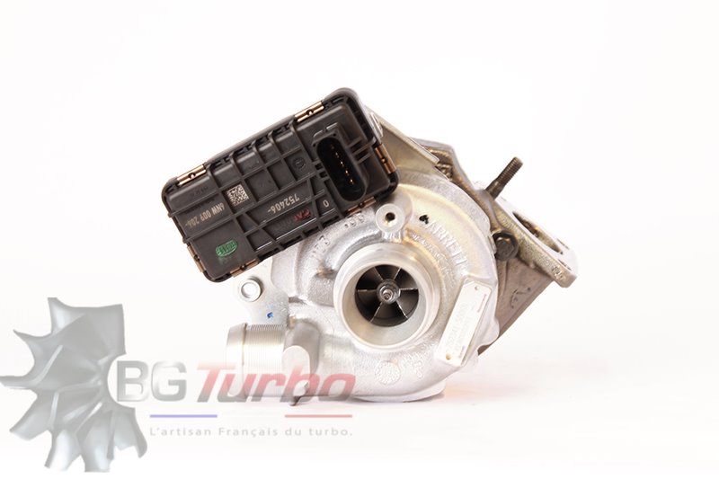TURBO - HYBRIDE - &nbsp;NEUF OE PRÉPARÉ EN FRANCE &nbsp;- STAGE1 - 0 - 6+6 pales - MFS PERFORMANCE 1401Diamètre admission - Ind : 31,03 mm / Exd : 44,01 mm / Angle : 0°
