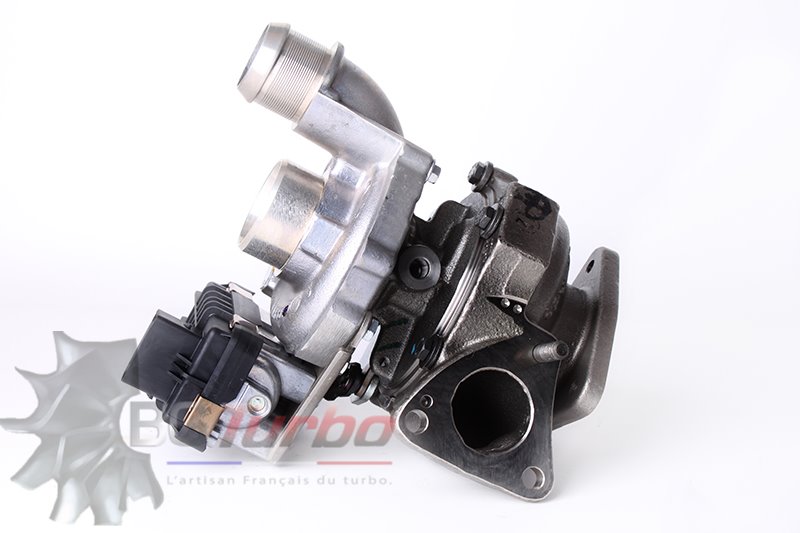 TURBO - HYBRIDE - &nbsp;NEUF OE PRÉPARÉ EN FRANCE &nbsp;- STAGE1 - 0 - 6+6 pales - MFS PERFORMANCE 1401Diamètre admission - Ind : 31,03 mm / Exd : 44,01 mm / Angle : 0°
