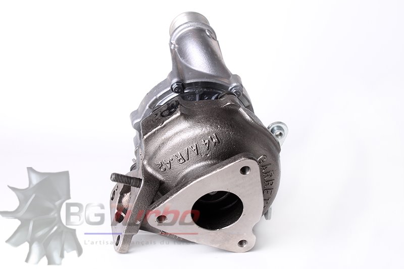 TURBO - HYBRIDE - &nbsp;NEUF OE PRÉPARÉ EN FRANCE &nbsp;- STAGE1 - 0 - 6+6 pales - MFS PERFORMANCE 1401Diamètre admission - Ind : 31,03 mm / Exd : 44,01 mm / Angle : 0°
