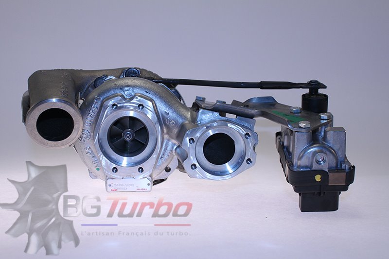 TURBO GARRETT GT1852V (S2) NEUF - VOLKSWAGEN TOUAREG TDI V10 AYH 5,0 L 295 310 CV TURBO GAUCHE - 755299-0007 - VA AVEC LE 755300-0007
