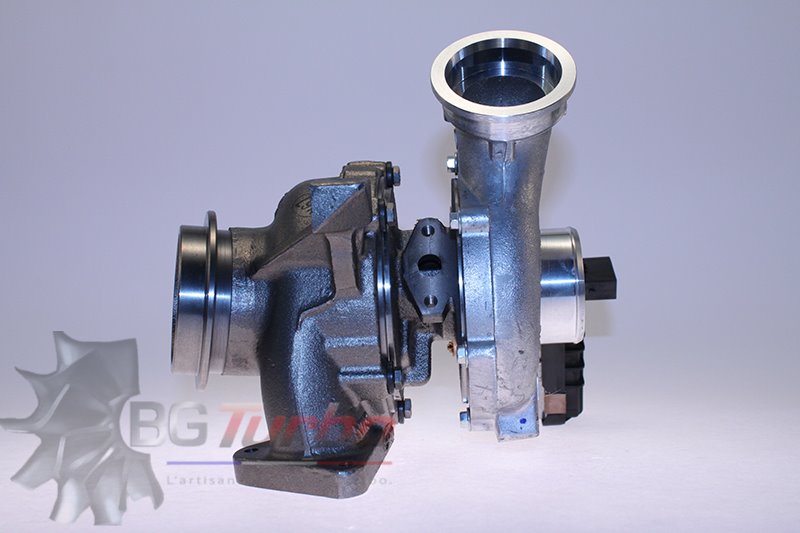 TURBO - HYBRIDE -  NEUF OE PRÉPARÉ EN FRANCE  - STAGE2 - 0 - 6+6 pales - MFS PERFORMANCE 17A6Diamètre admission - Ind : 40,27 mm / Exd : 52 mm / Angle : 30°
