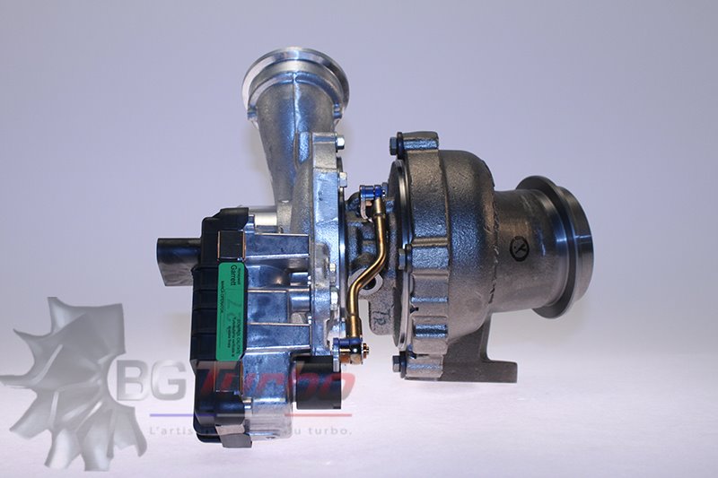 TURBO - HYBRIDE -  NEUF OE PRÉPARÉ EN FRANCE  - STAGE2 - 0 - 6+6 pales - MFS PERFORMANCE 17A6Diamètre admission - Ind : 40,27 mm / Exd : 52 mm / Angle : 30°
