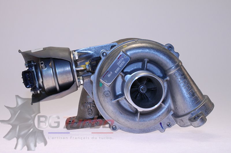 TURBO - HYBRIDE -  NEUF OE PRÉPARÉ EN FRANCE  - STAGE1 - 0 - 6+6 pales - MFS PERFORMANCE 1412Diamètre admission - Ind : 31,09 mm / Exd : 44,01 mm / Angle : 30°
