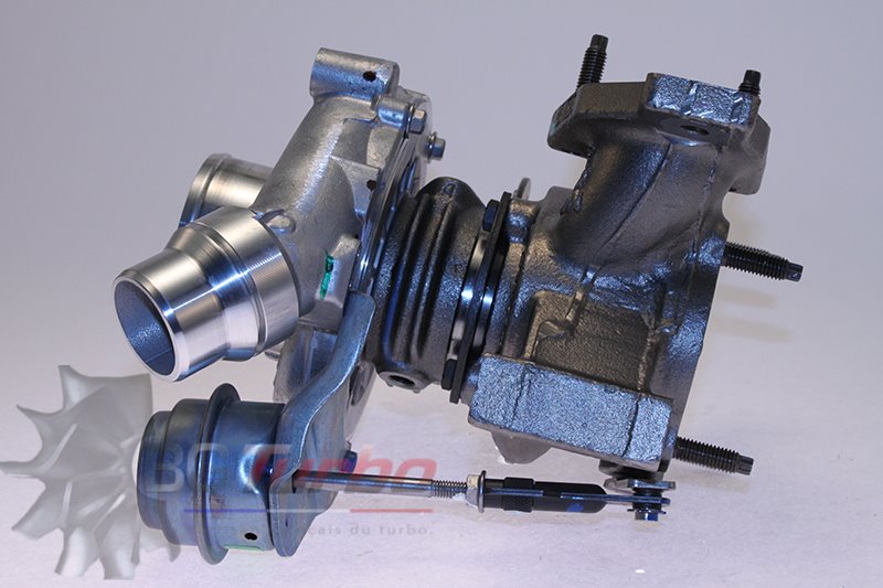 TURBO - HYBRIDE -  E/S PRÉPARÉ EN FRANCE  - STAGE2 - 0 - 6+6 pales - MFS PERFORMANCE 2013Diamètre admission - Ind : 38,58 mm / Exd : 52 mm / Angle : 30°
