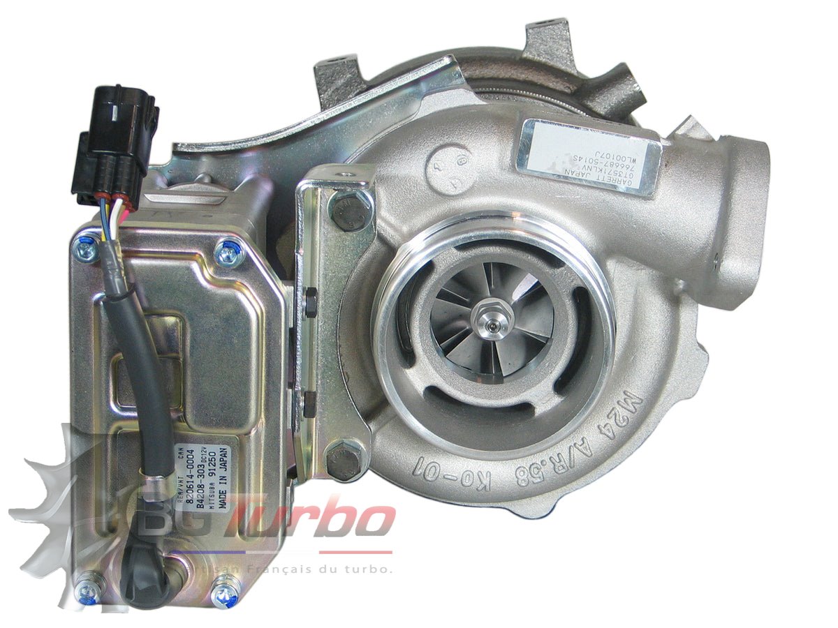 Turbo TURBO NEUF ORIGINE GARRETT GT3571LVK - TYPE ACTUATOR REA - MOTEUR HINO RANGER TRUCK
