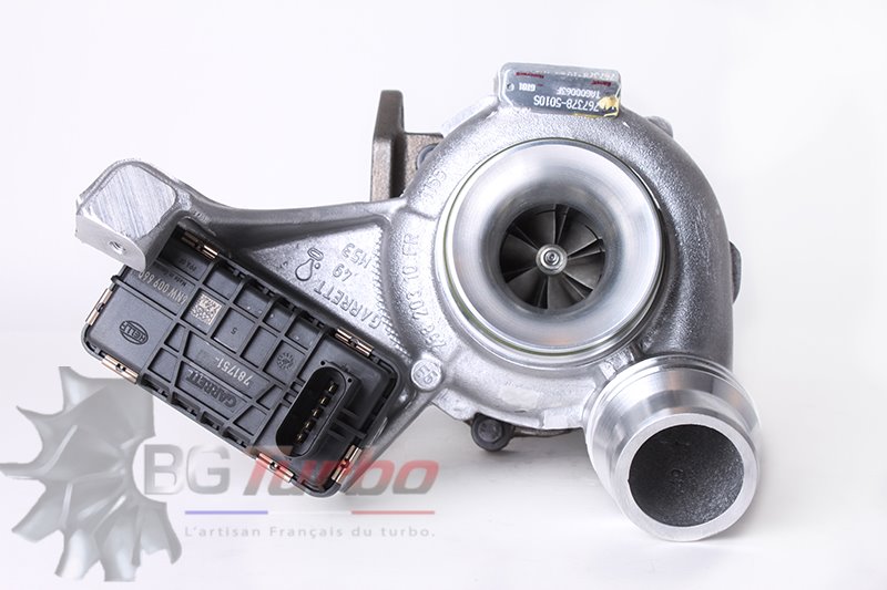 TURBO GARRETT GTB1749VK RECONDITIONNÉ EN FRANCE - BMW SERIE 1 118 SERIE 3 318 X1 N47 D20 2,0 L 116 136 143 CV - 767378-0010
