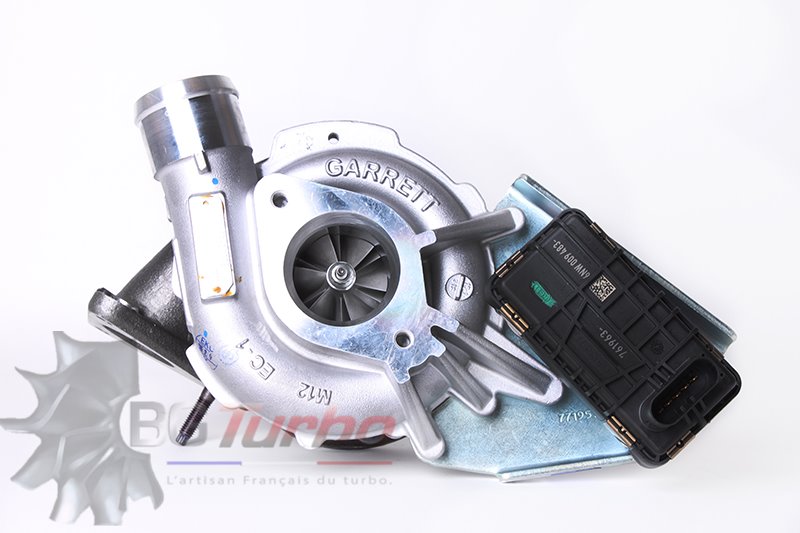 TURBO - HYBRIDE - &nbsp;NEUF OE PRÉPARÉ EN FRANCE &nbsp;- STAGE2 - 0 - 6+6 pales - MFS PERFORMANCE 25J4Diamètre admission - Ind : 43,38 mm / Exd : 59,4 mm / Angle : 0°
