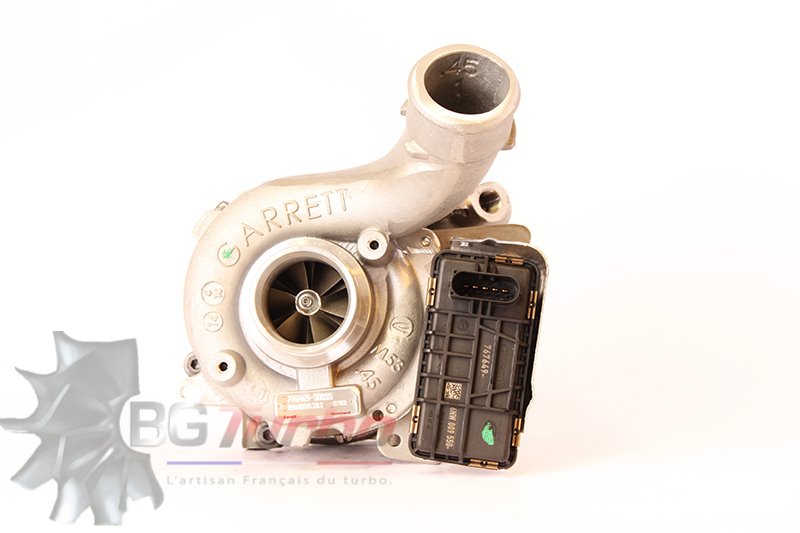TURBO - HYBRIDE -  E/S PRÉPARÉ EN FRANCE  - STAGE1 - GTB2260VK - 11+0 pales - MFS PERFORMANCE 2588Diamètre admission - Ind : 44,39 mm / Exd : 60,01 mm / Angle : 30°
