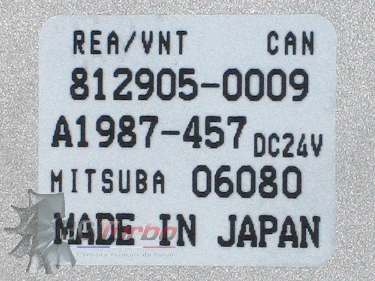 TURBO NEUF ORIGINE GARRETT GTA4082KLNV - TYPE ACTUATOR ELECTRIC - MOTEUR KOBELCO ACERA GEOSPEC SK330 & SK350 LC HYDRAULIC SHOVEL
