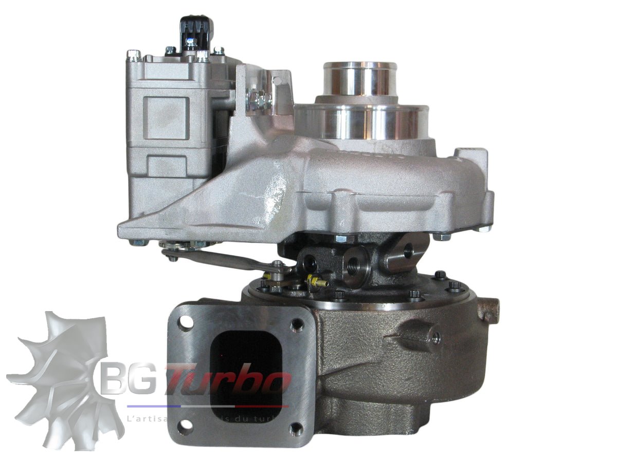 TURBO NEUF ORIGINE GARRETT GTA4082KLNV - TYPE ACTUATOR ELECTRIC - MOTEUR KOBELCO ACERA GEOSPEC SK330 & SK350 LC HYDRAULIC SHOVEL
