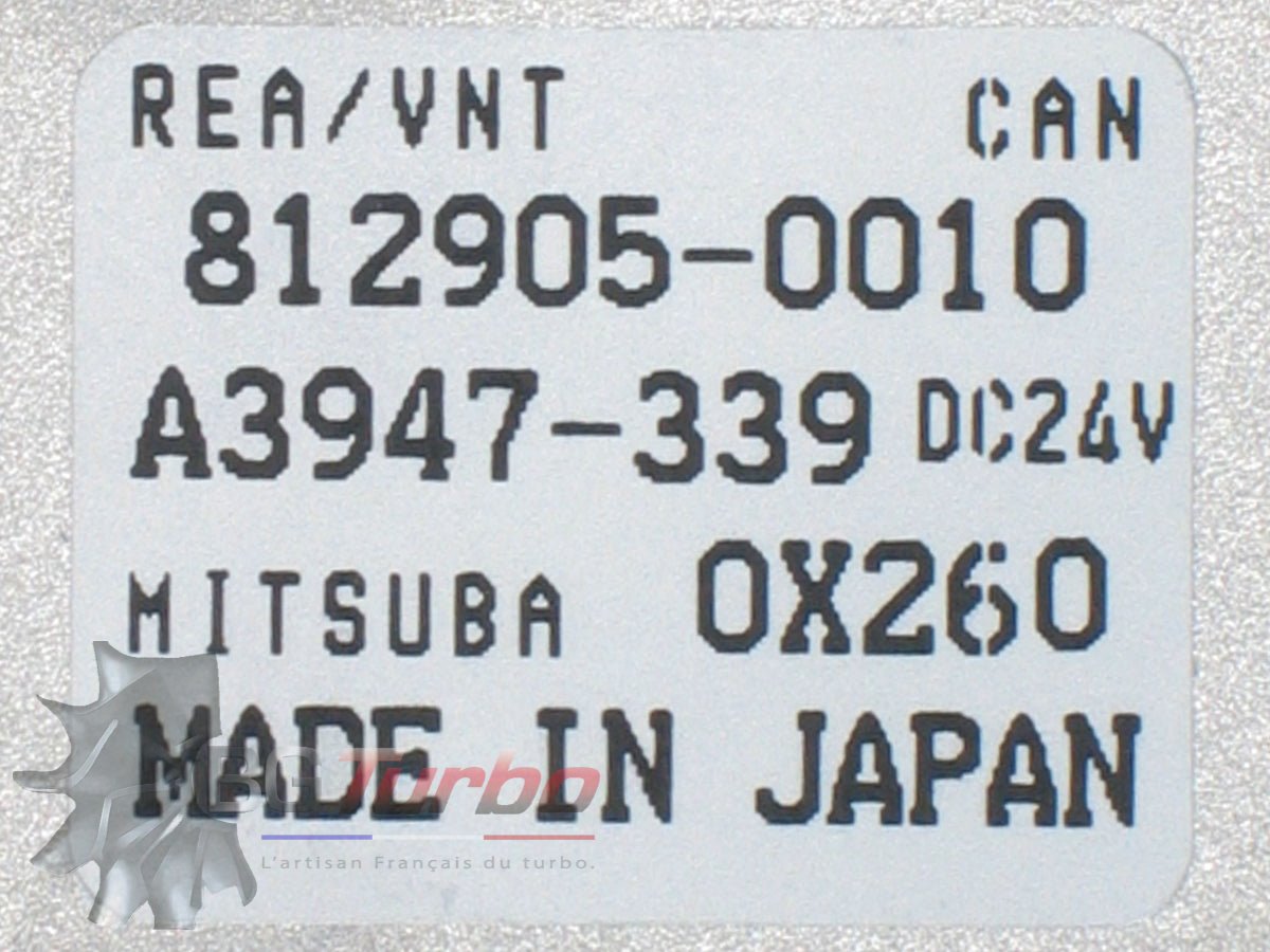 TURBO - NEUF ORIGINE - INDUSTRIEL - 789209-0012

