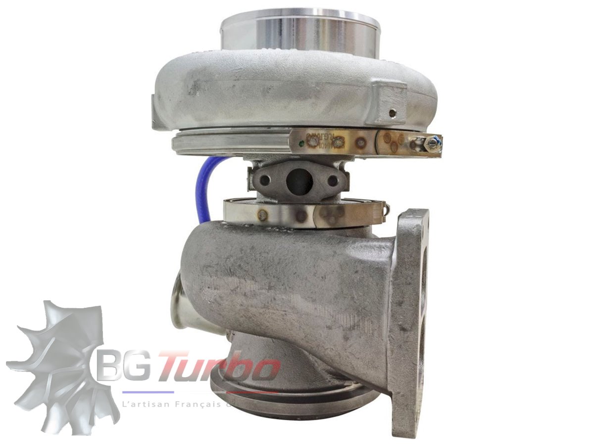 TURBO NEUF ORIGINE GARRETT GTA4294S - TYPE ACTUATOR PRESSURE - MOTEUR DETROIT DIESEL INDUSTRIAL
